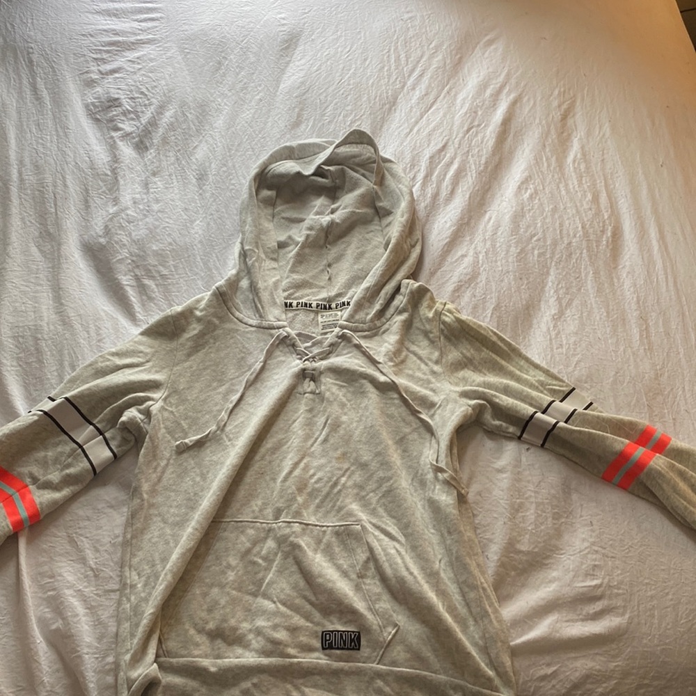 Pink hoodie
